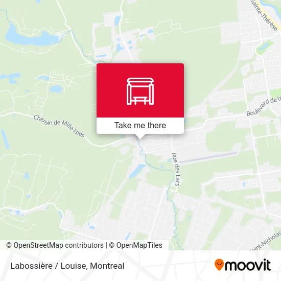 Labossière / Louise map