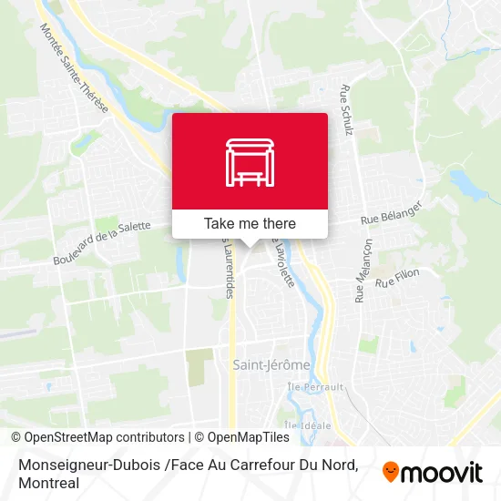 Monseigneur-Dubois /Face Au Carrefour Du Nord map