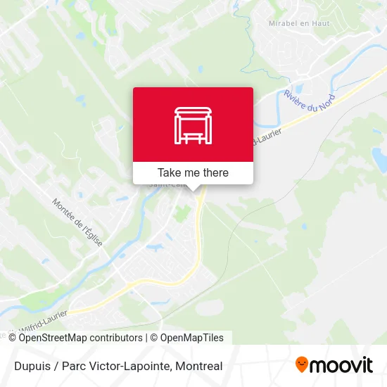 Dupuis / Parc Victor-Lapointe map