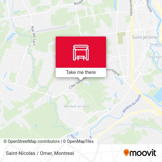Saint-Nicolas / Omer map