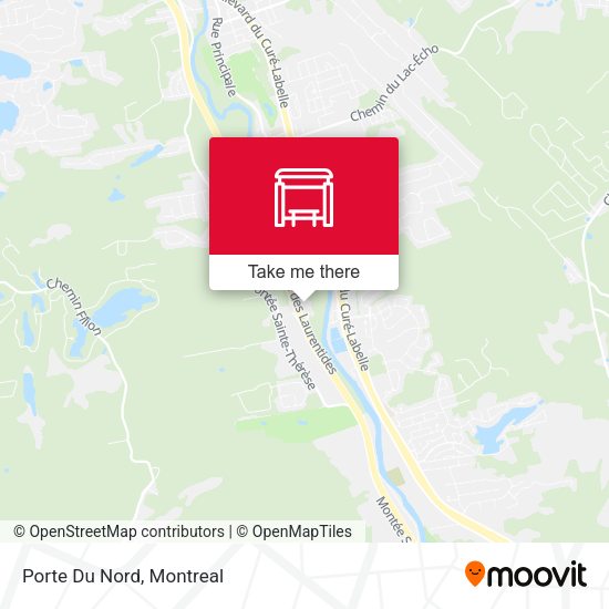 Porte Du Nord map