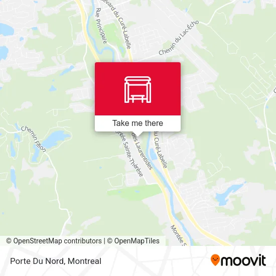 Porte Du Nord map
