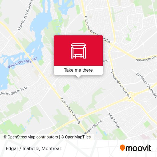 Edgar / Isabelle map
