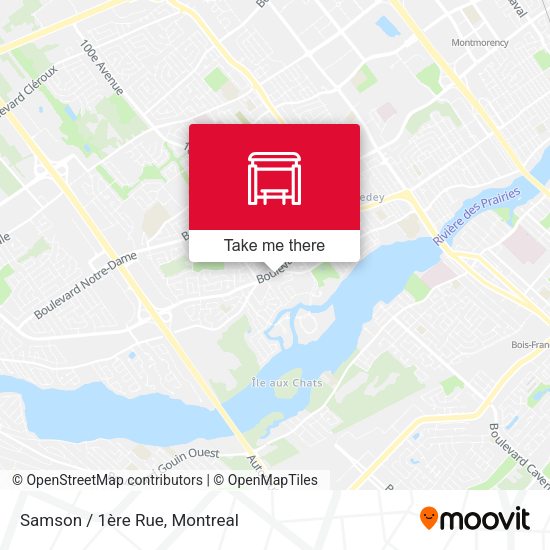Samson / 1ère Rue map