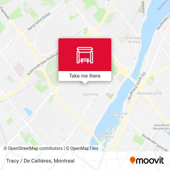Tracy / De Callières map