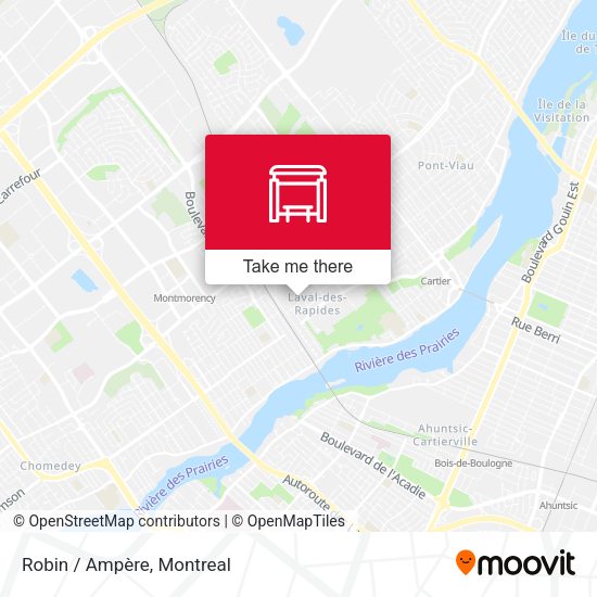 Robin / Ampère map