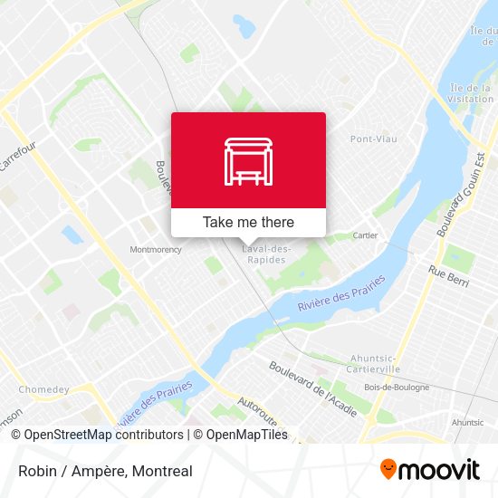 Robin / Ampère map