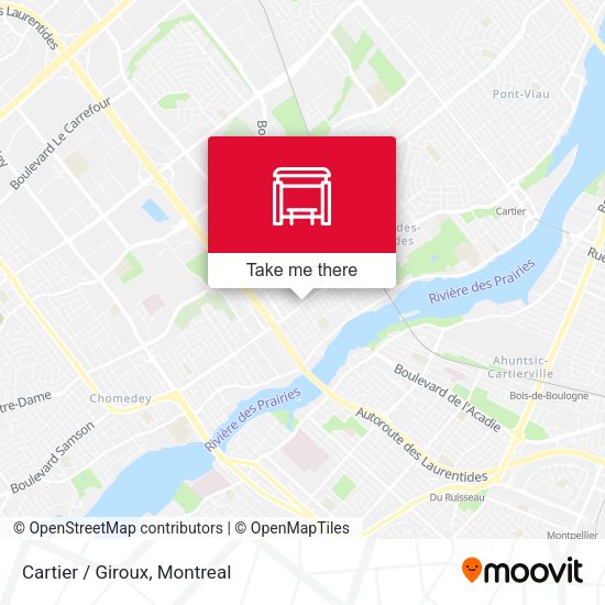 Cartier / Giroux map