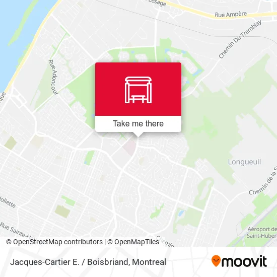 Jacques-Cartier E. / Boisbriand map