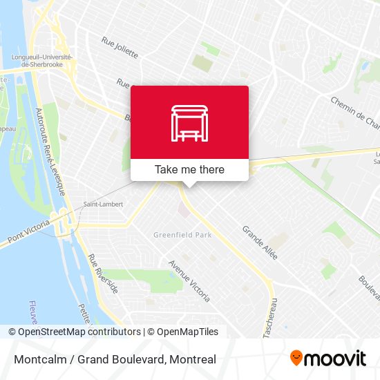 Montcalm / Grand Boulevard map