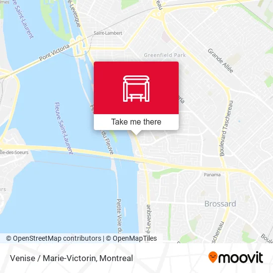 Venise / Marie-Victorin map