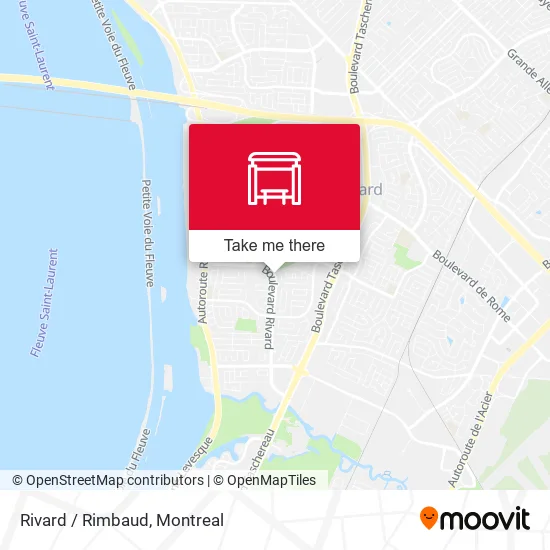 Rivard / Rimbaud map
