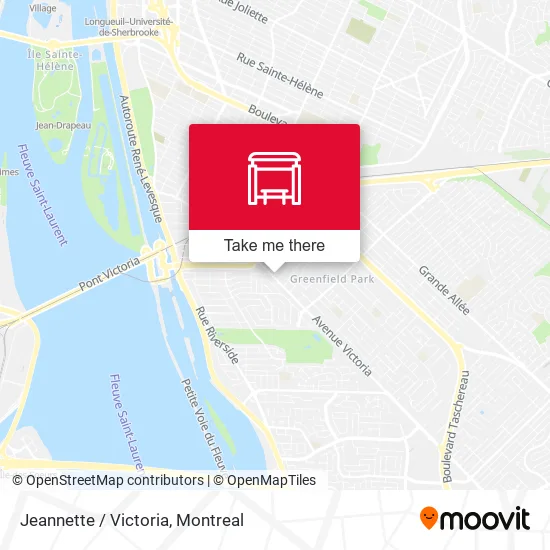 Jeannette / Victoria map