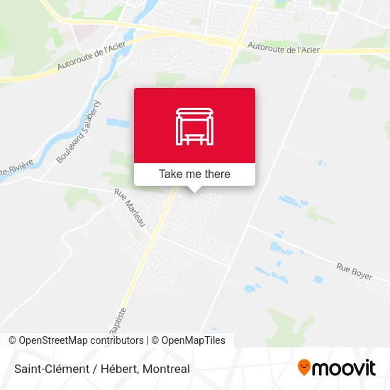 Saint-Clément / Hébert map