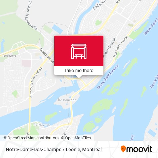Notre-Dame-Des-Champs / Léonie map