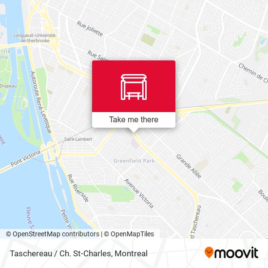 Taschereau / Ch. St-Charles map