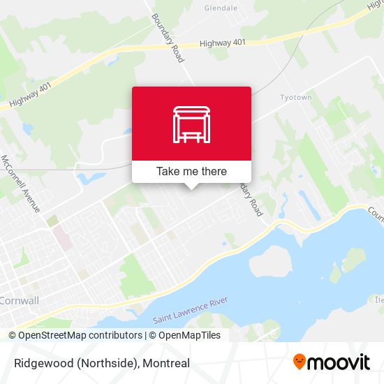 Ridgewood (Northside) map