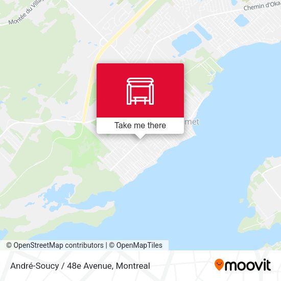 André-Soucy / 48e Avenue map