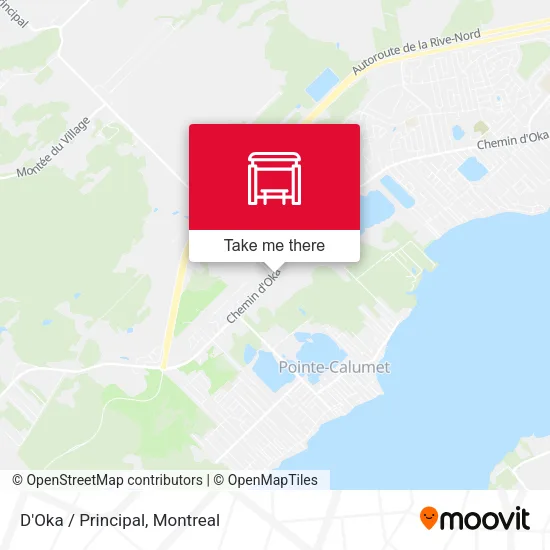 D'Oka / Principal map