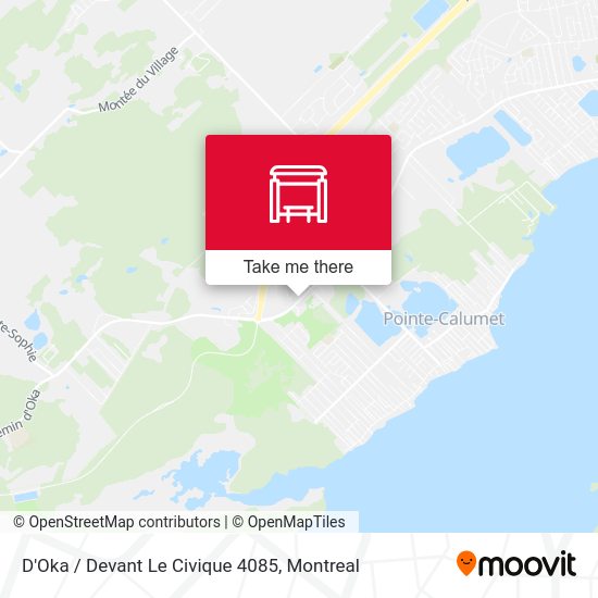 D'Oka / Devant Le Civique 4085 map