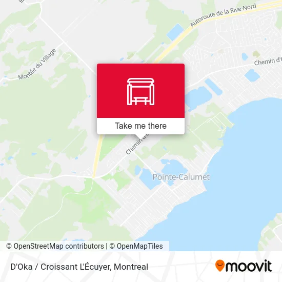 D'Oka / Croissant L'Écuyer map