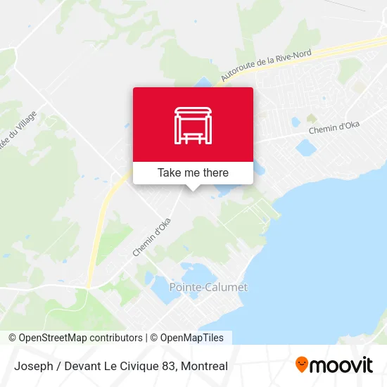 Joseph / Devant Le Civique 83 map