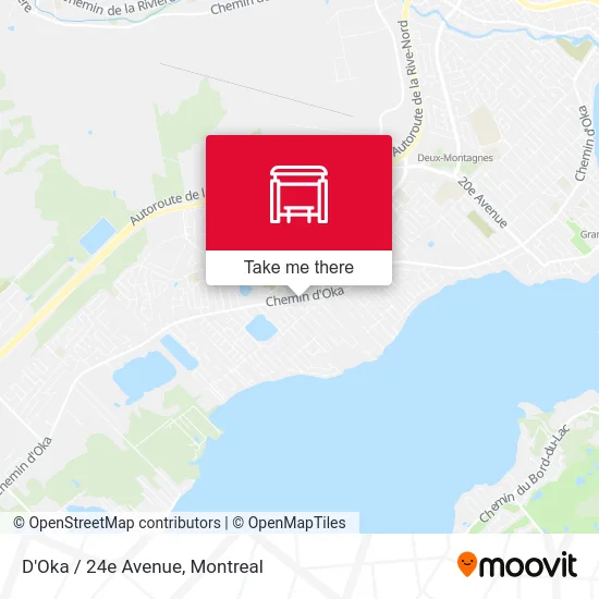 D'Oka / 24e Avenue map