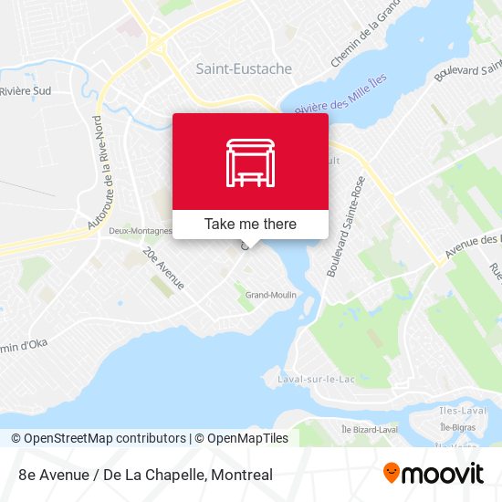 8e Avenue / De La Chapelle map