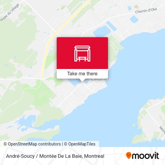 André-Soucy / Montée De La Baie map