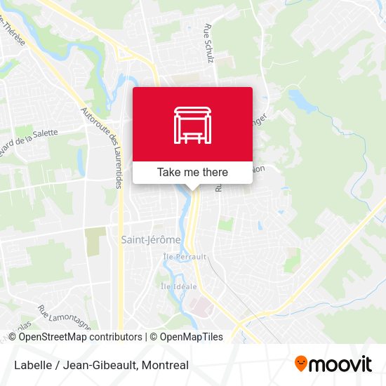 Labelle / Jean-Gibeault map