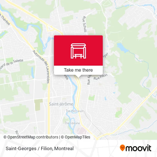 Saint-Georges / Filion map
