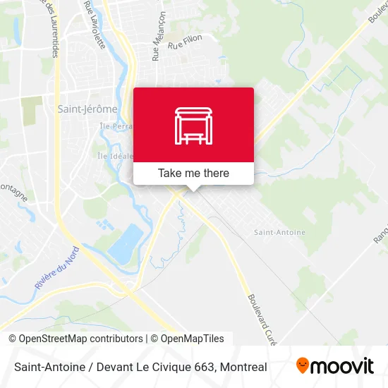 Saint-Antoine / Devant Le Civique 663 map