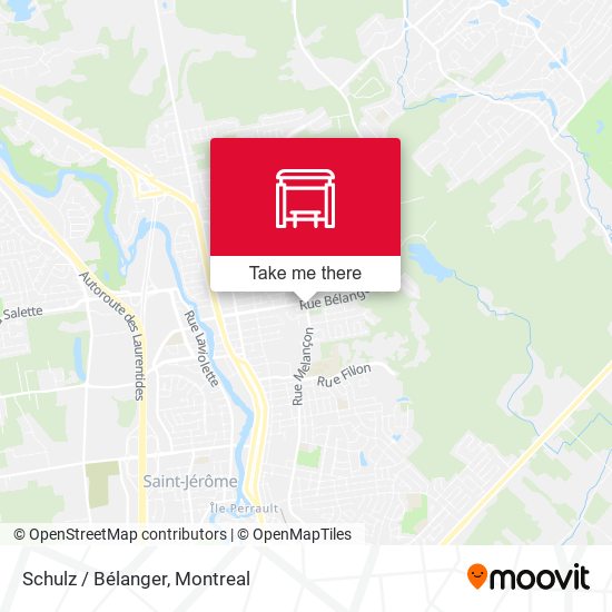 Schulz / Bélanger map