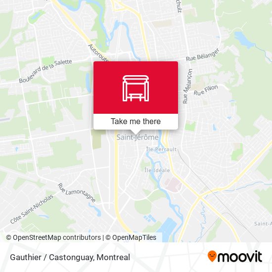 Gauthier / Castonguay map