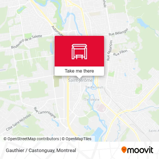 Gauthier / Castonguay map