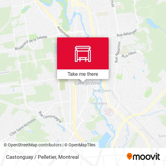 Castonguay / Pelletier map