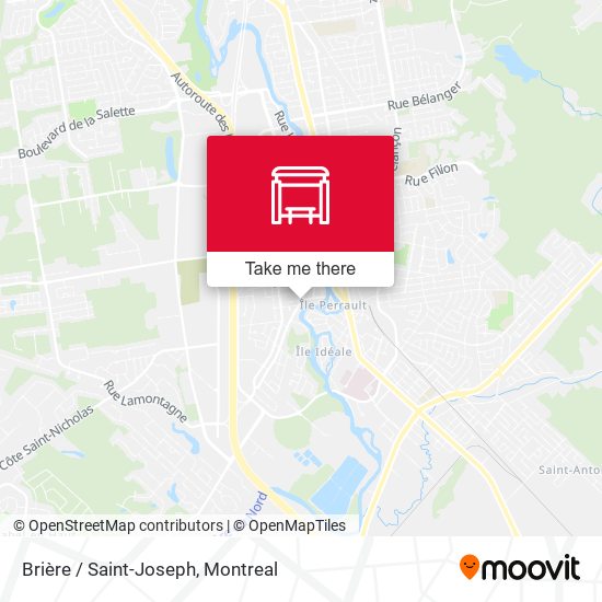 Brière / Saint-Joseph map