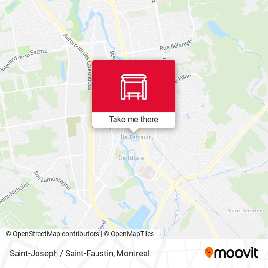 Saint-Joseph / Saint-Faustin map
