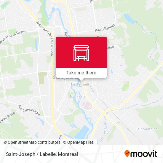Saint-Joseph / Labelle map
