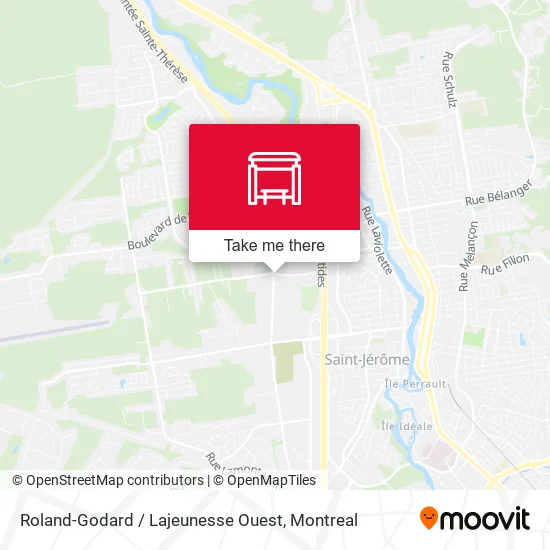 Roland-Godard / Lajeunesse Ouest map