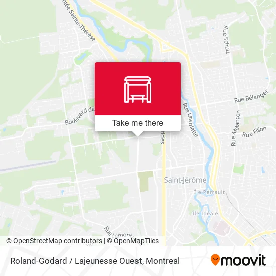 Roland-Godard / Lajeunesse Ouest map