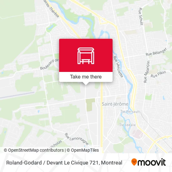 Roland-Godard / Devant Le Civique 721 map