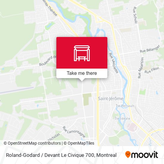Roland-Godard / Devant Le Civique 700 map