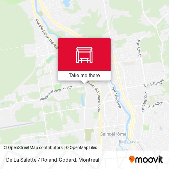 De La Salette / Roland-Godard map