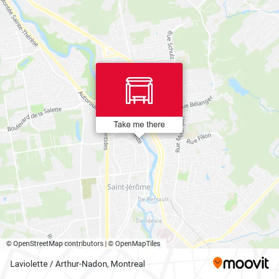 Laviolette / Arthur-Nadon map