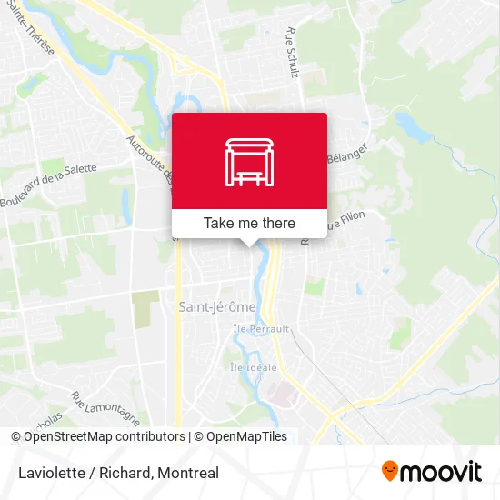 Laviolette / Richard map