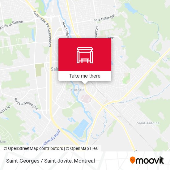 Saint-Georges / Saint-Jovite map