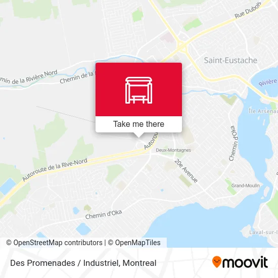 Des Promenades / Industriel map