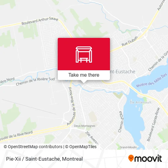 Pie-Xii / Saint-Eustache map