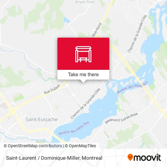 Saint-Laurent / Dominique-Miller map